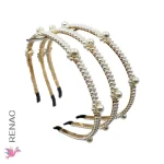 Vincha con Perla – Paq x 12 unidades