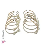 Vincha con Perla – Paq x 12 unidades - Imagen 2