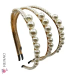 Vincha con Perla – Paq x 12 unidades