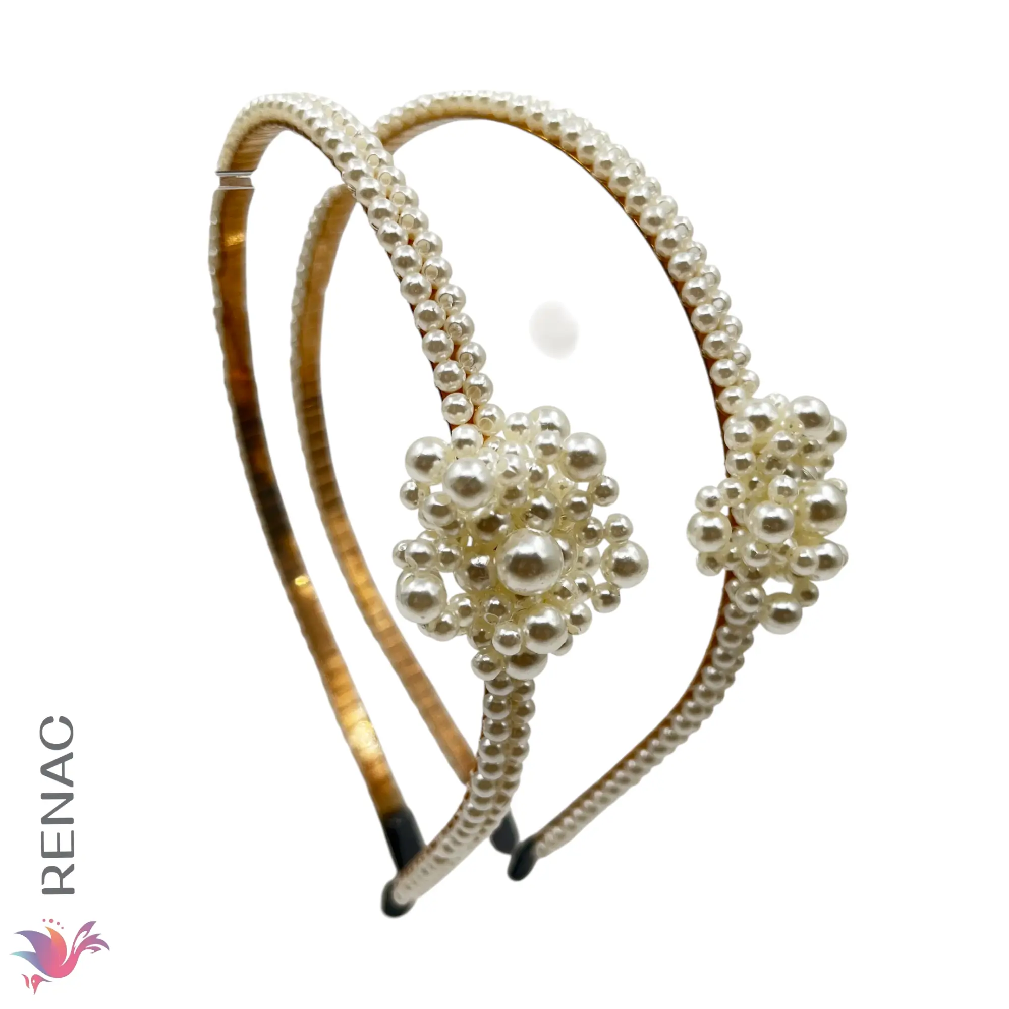 TYN-003-21-3 Vincha con Perla – Paq x 12 unidades - Imagen 1