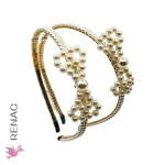 Vincha con Perla – Paq x 12 unidades