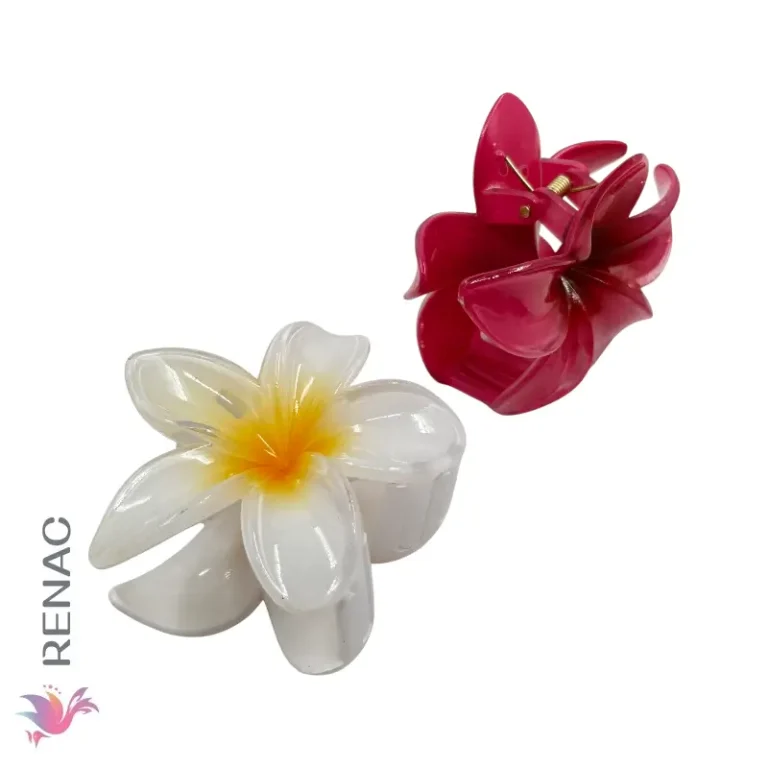 Clip Flor Hawaiana - Paq x 12 unidades