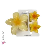 Clip Flor Hawaiana - Paq x 12 Set
