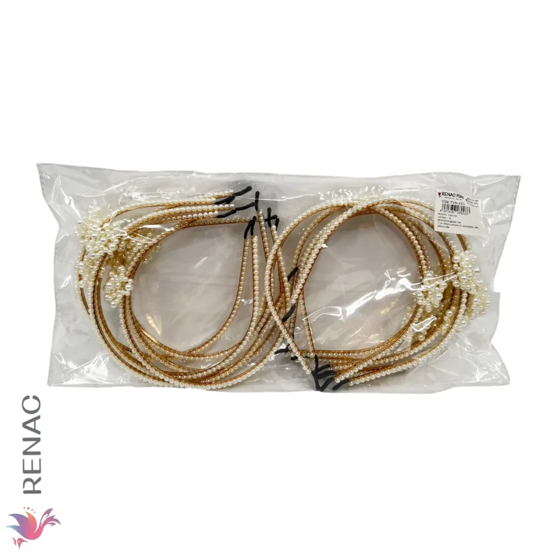 Vincha con Perla – Paq x 12 unidades - Imagen 3