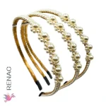 Vincha con Perla – Paq x 12 unidades