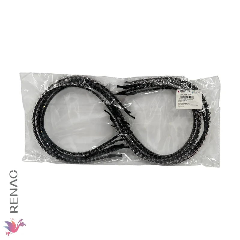 Vincha con Perla – Paq x 12 unidades - Imagen 3