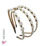 Vincha con Perla – Paq x 12 unidades