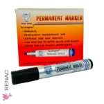 Marcador Permanente Negro x12 Pcs