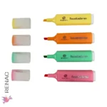 Resaltador Pastel x4 Pzs - Imagen 3