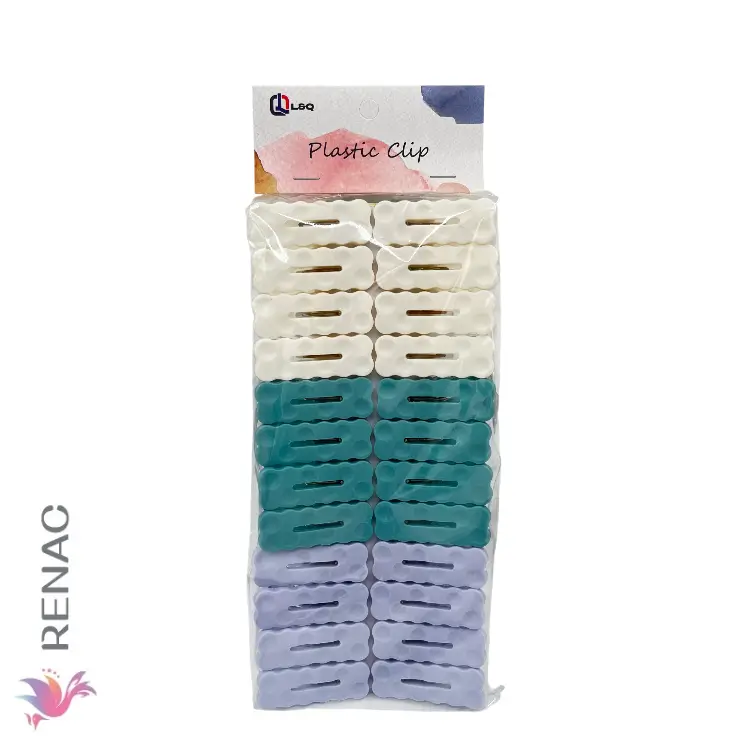 Gancho Pinza de Ropa x24 unid.