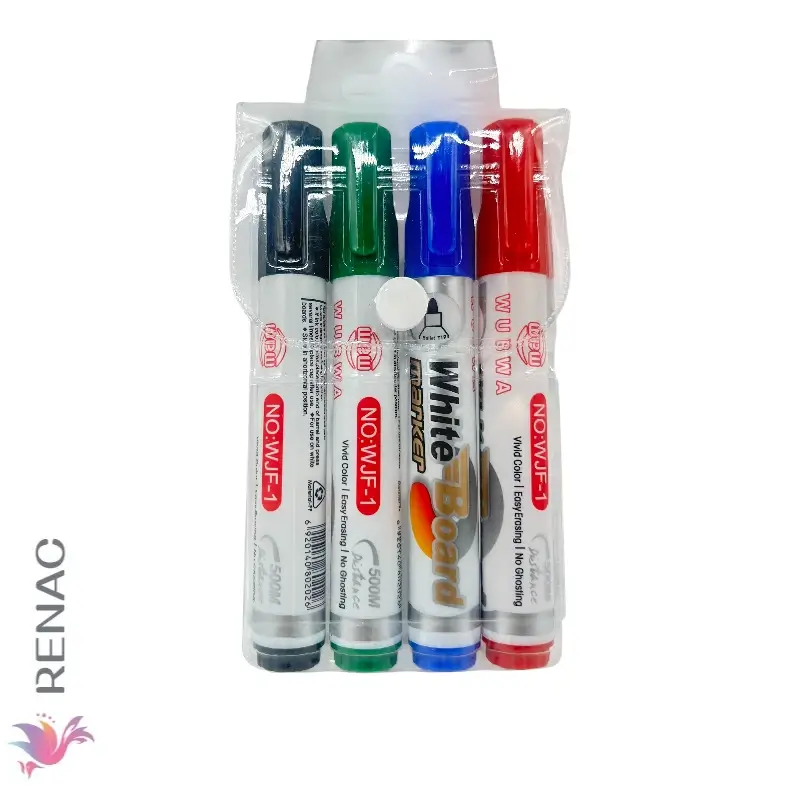 WJF-1 Plumón de Pizarra x4 Pzs - Imagen 1