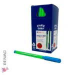 Lapicero 001 Azul x50 Pcs