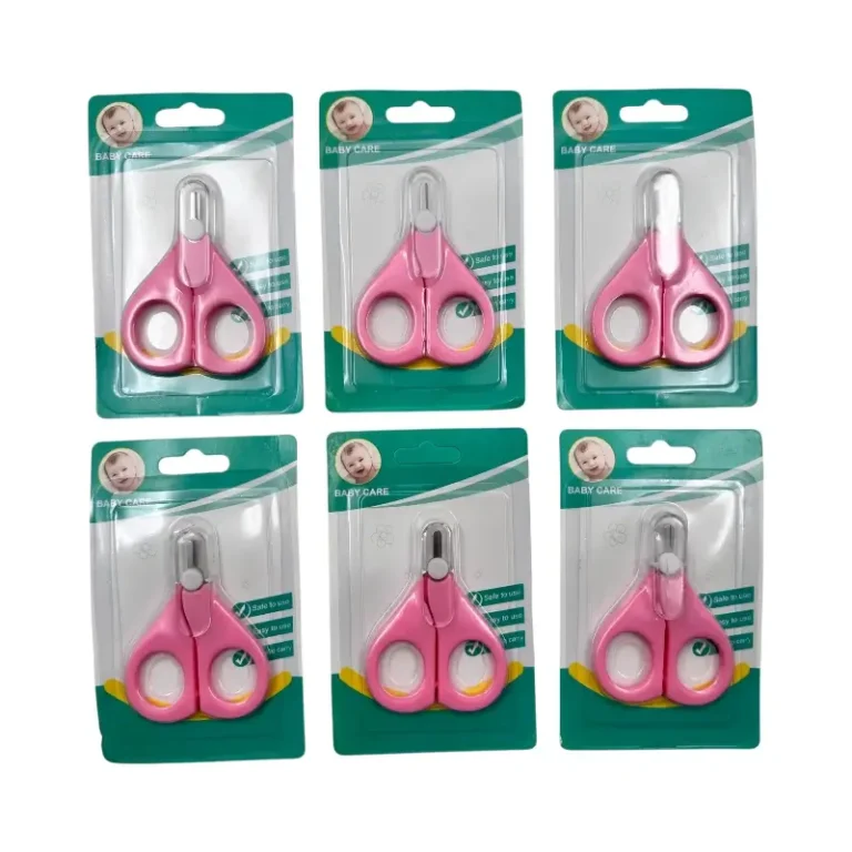 Tijera cortaúñas bebé - Paq x 12 cartillas