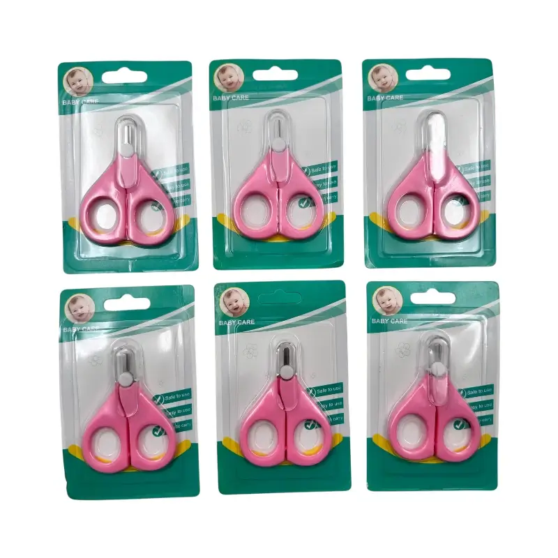 Tijera cortaúñas bebé - Paq x 12 cartillas