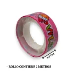 Cinta adhesiva 1.5cm*2m - Cono x 10 unid - Imagen 2
