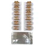 Clip Metal Dorado Para Cabello – Paq x 12 Unid - Imagen 3