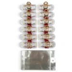 Clip Metal Dorado Para Cabello – Paq x 12 Unid - Imagen 3