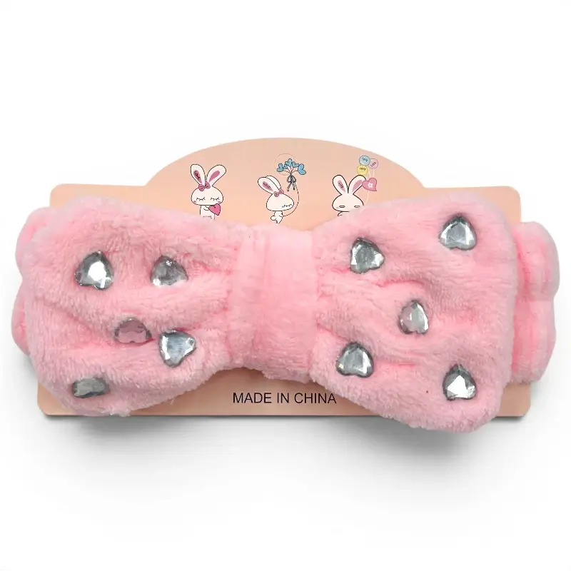 AYY005(3) Vincha de Peluche Diseño – Paq x 12 Unid - Imagen 1