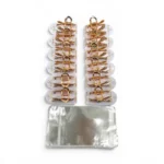 Clip Metal Dorado Para Cabello – Paq x 12 Unid - Imagen 3