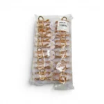 Clip Metal Dorado Para Cabello – Paq x 12 Unid - Imagen 4