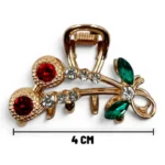 Clip Metal Dorado Para Cabello – Paq x 12 Unid