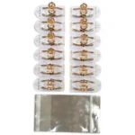 Clip Metal Dorado Para Cabello – Paq x 12 Unid - Imagen 3