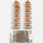 Clip Metal Dorado Para Cabello – Paq x 12 Unid - Imagen 4