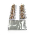 Clip Metal Dorado Para Cabello - Paq x 12 Unid - Imagen 3
