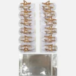 Clip Metal Dorado Para Cabello – Paq x 12 Unid - Imagen 3