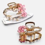 Clip Metal Dorado Para Cabello – Paq x 12 Unid - Imagen 2
