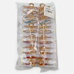 Clip Metal Dorado Para Cabello – Paq x 12 Unid - Imagen 4