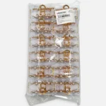Clip Metal Dorado Para Cabello – Paq x 12 Unid - Imagen 4
