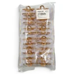 Clip Metal Dorado Para Cabello – Paq x 12 Unid - Imagen 4