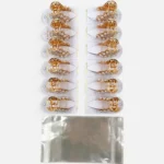 Clip Metal Dorado Para Cabello – Paq x 12 Unid - Imagen 3
