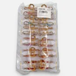Clip Metal Dorado Para Cabello – Paq x 12 Unid - Imagen 4
