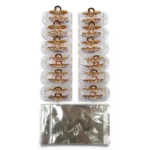 Clip Metal Dorado Para Cabello – Paq x 12 Unid - Imagen 3