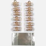 Clip Metal Dorado Para Cabello – Paq x 12 Unid - Imagen 3