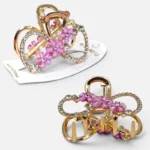 Clip Metal Dorado Para Cabello – Paq x 12 Unid - Imagen 2