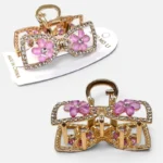 Clip Metal Dorado Para Cabello – Paq x 12 Unid - Imagen 2