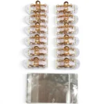 Clip Metal Dorado Para Cabello – Paq x 12 Unid - Imagen 3