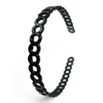 Vincha Plastico Acrilico Negro – Paq x 12 Unid