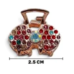 Clip para Cabello de Metal - Paq x 12 Unid