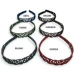 Vincha Piel de Durazno Colores – Paq x 12 unid - Imagen 3