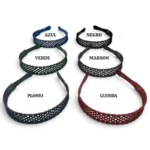 Vincha Piel de Durazno Colores – Paq x 12 unid - Imagen 3
