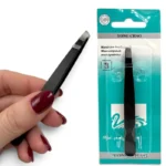 Pinza Depiladora de Acero - Pqt x 12 Unid