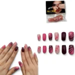 Set de Uñas Postizas Diseños Surtidos - Pqt x 24 Unidades - Imagen 2