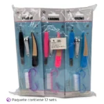 Set de Manicura y Cuidado de Uñas x 4 Piezas - Pqt x 12 Cartillas - Imagen 4