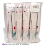Extractor de espinillas con punta de aguja de acero – Pqt x 12 cartillas - Imagen 4