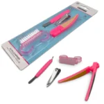 Set de Manicura y Cuidado de Uñas x 4 Piezas - Pqt x 12 Cartillas - Imagen 2