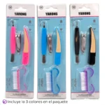 Set de Manicura y Cuidado de Uñas x 4 Piezas - Pqt x 12 Cartillas - Imagen 3
